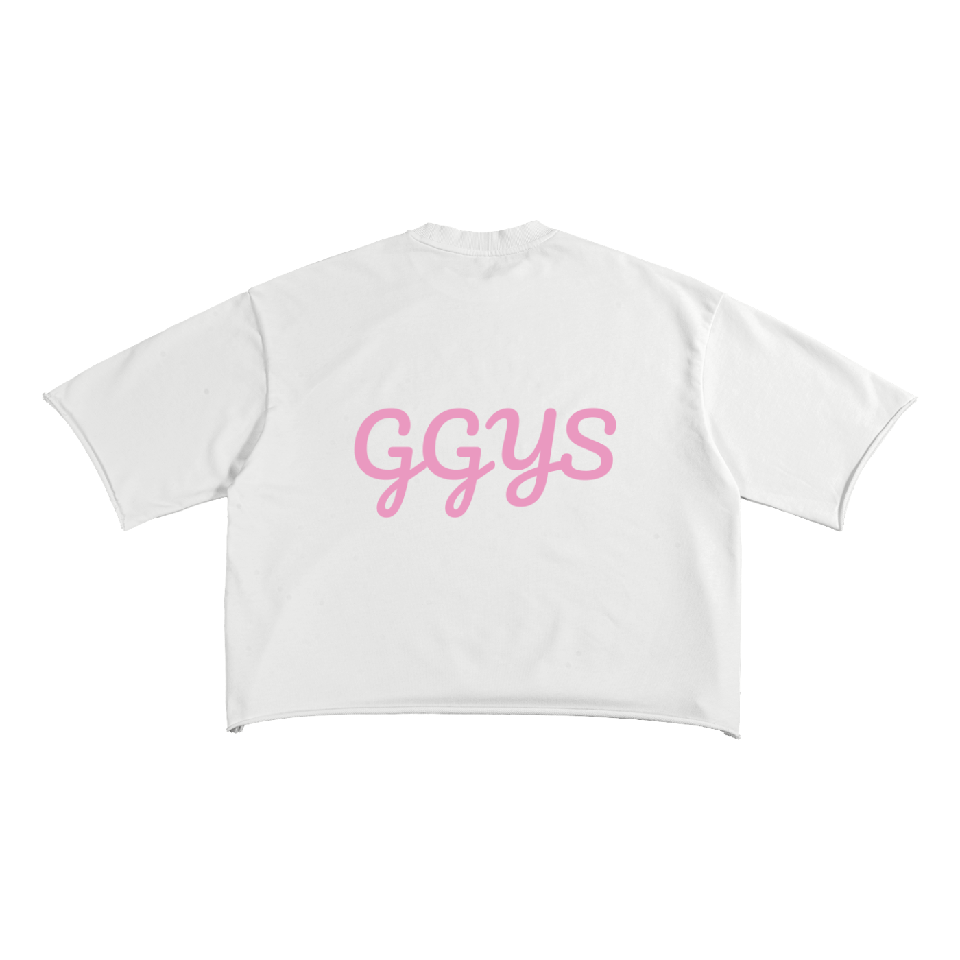 French Terry Raw Edge T-Shirt