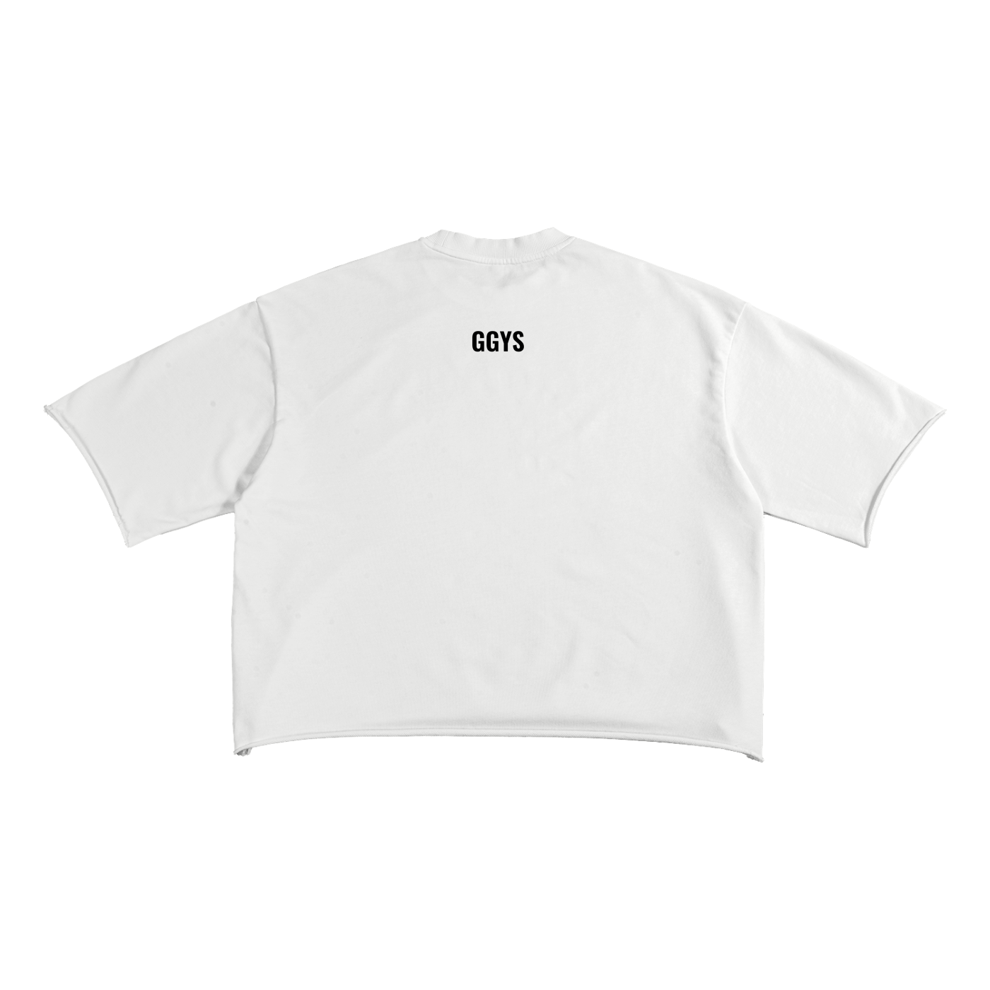 French Terry Raw Edge T-Shirt