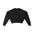 Vintage Washed Cropped Sweatshirt